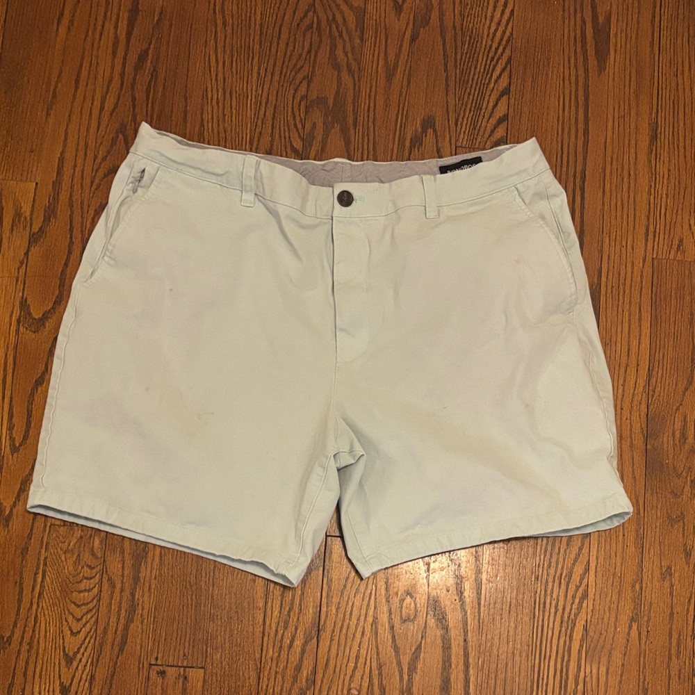 Bonobos Men's Light Tan Flat Front Shorts
